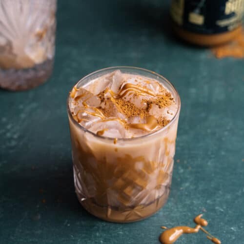 Creamy biscoff cocktail