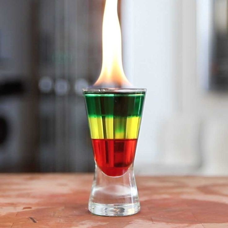 Flaming Jamaican Shot
