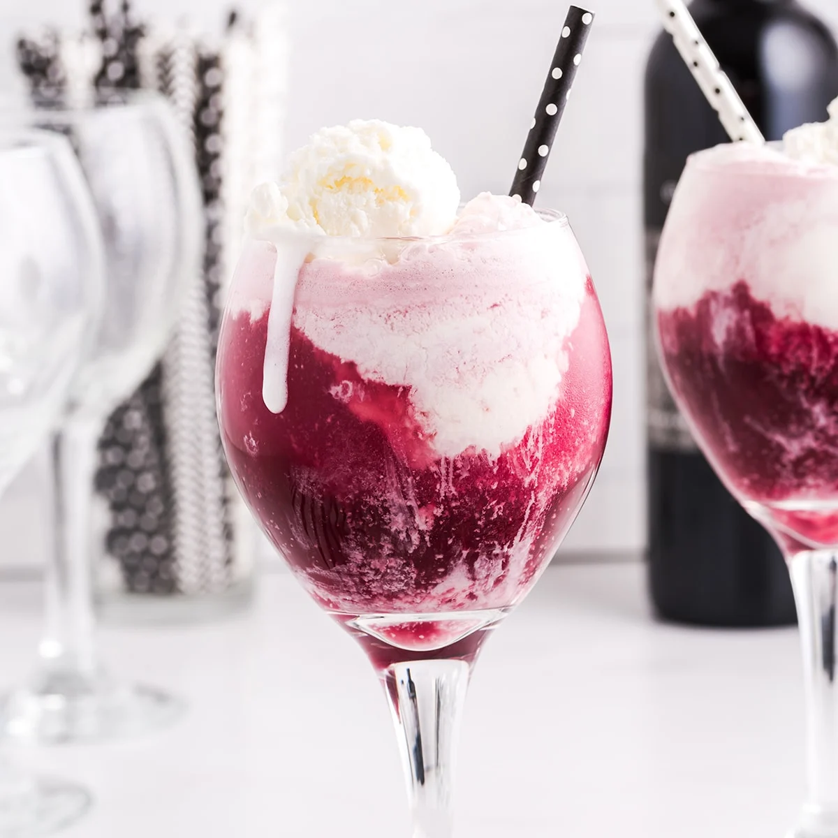 Red Wine Float